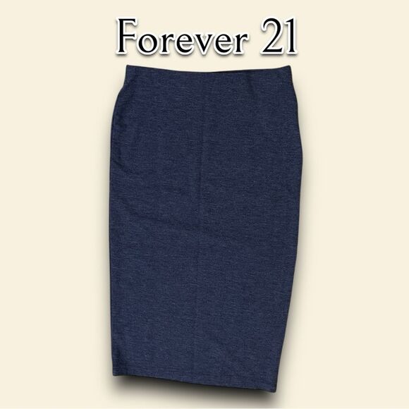 Forever 21 Dresses & Skirts - Forever 21 New without tag Pencil Skirt Demi blue Small